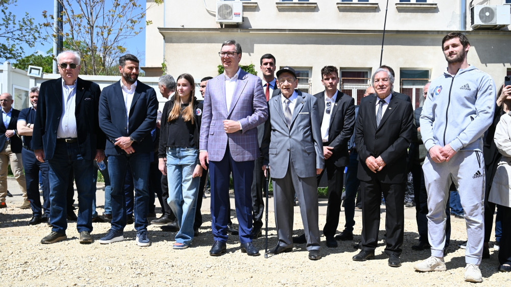 Položen kamen temeljac za izgradnju Sportskog centra Radnički